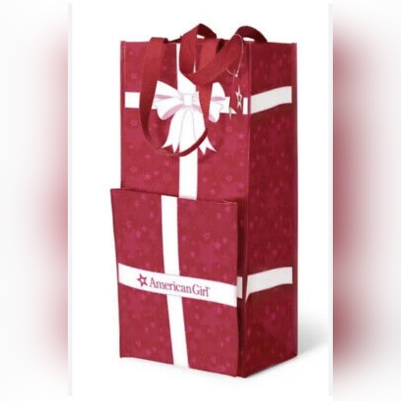 American Girl NWT Reusable Gift Bag with pocket. - Picture 1 of 7
